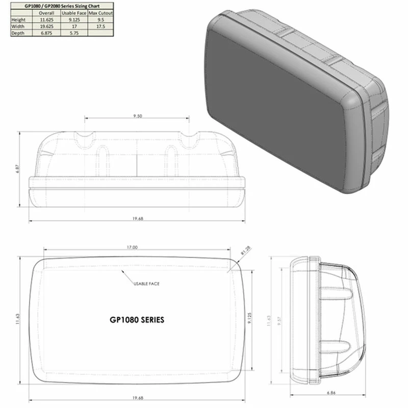 Best reviews of ๐ NAVPOD Sailpods SystemPod Uncut 17.125"W X 9.125"H Usable Face ๐งจ - Image 3