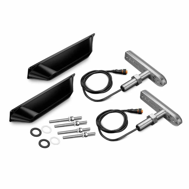 New 😉 GARMIN Transducers GT30-THP Thru-Hull CHIRP ClearVu And SideVu Transducer Pair ❤️ - Image 2