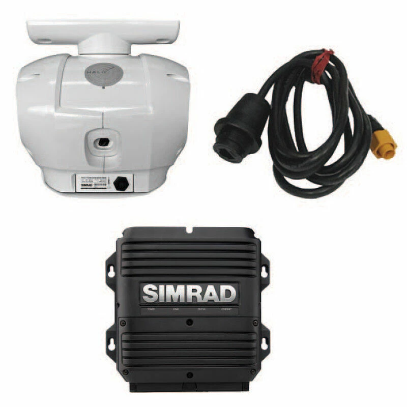 Best Pirce π― SIMRAD HALO 3'/4' Pulse Compression Radar Pedestal With Interface Box And 10 Meter Cable π