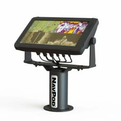 Coupon 🎁 NAVPOD Sailpods Pedestal Mount Pre-Drilled Mounting Pedestal And Mounting Plate Adds Swivel To Most 10" To 16" Chart Ploters, MDF's Fishfinders Using The Stock Trunion Bracket 😀